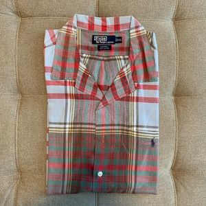 Polo by Ralph Lauren Men's camp shirt XXL short sleeve